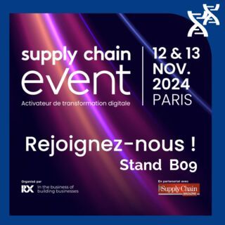 Retrouvez Infflux et sa suite logicielle BEXT au salon Supply Chain Event 2024